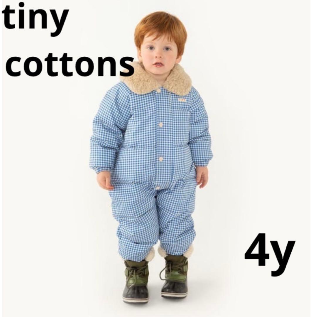 tinycottons VICHY PADDED OVERALL　4y TINYCOTTONS VICHY PADDED OVERALL UNISEX - Combinaison de ski