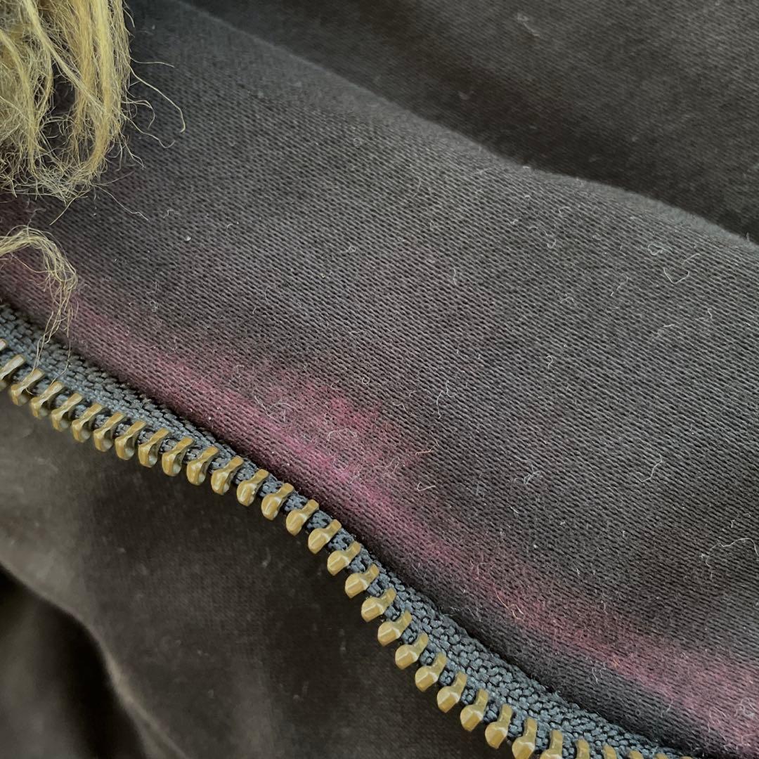 00s トルネードマート フェイクファー 中綿 ライダースジャケット y2k