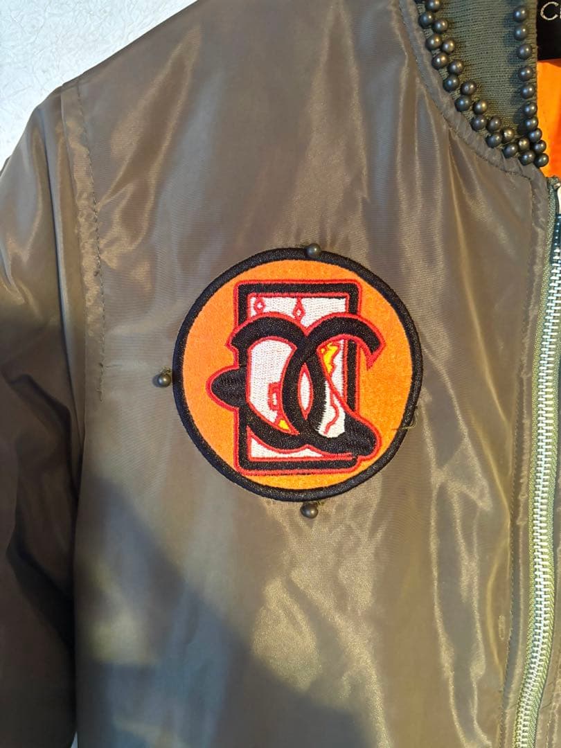 CHANEL MA-1ジャケット オリーブグリーン - メルカリ