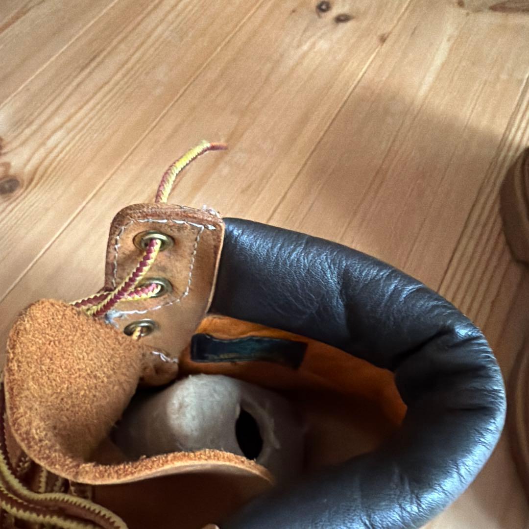 Timberland ブラウン ワークブーツ ハイカット - メルカリ