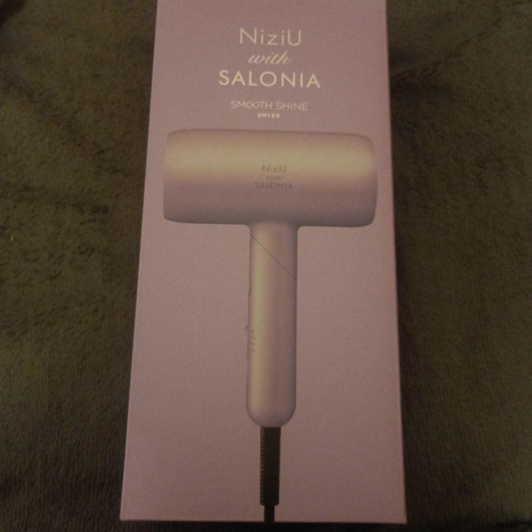 NiziU with SALONIA SMOOTH SHINE ドライヤー サロニア スムースシャインドライヤー NiziU ( ニジュー ) コラボ