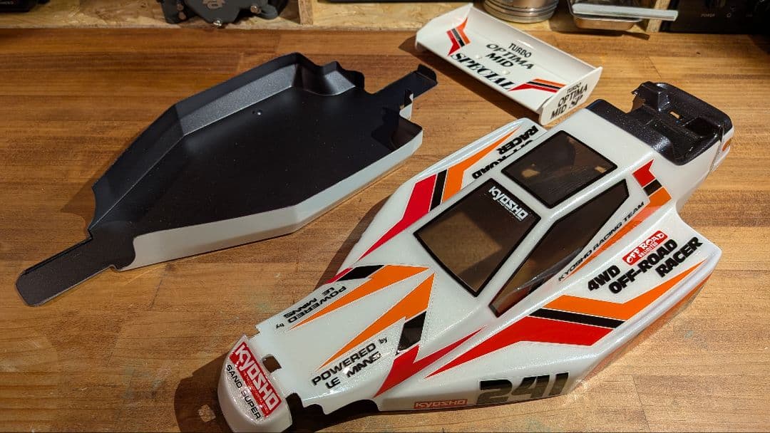 KYOSHO ターボオプティマミッドスペシャル　パール塗装ボディキット 復刻】京商ターボオプティマミッドスペシャル徹底解説｜幻の4WDバギー