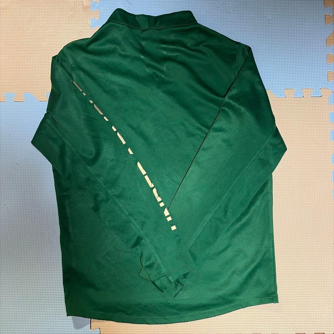 青森山田 練習着 Under Armour ハーフジップ長袖ウェア 緑 - メルカリ