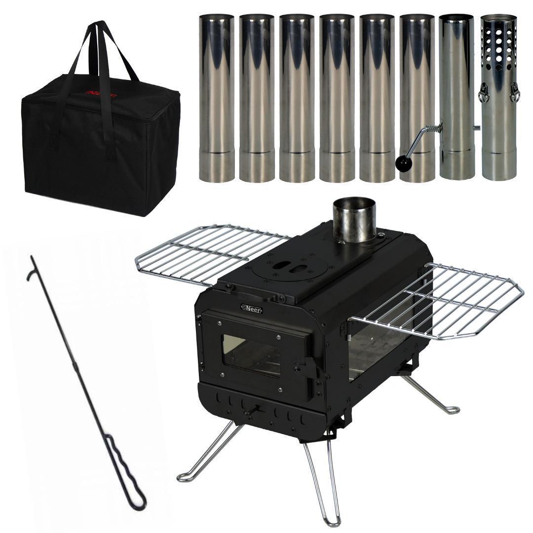 Neer マグマストーブ ブラック 薪ストーブ 収納バッグ付 焚き火台 楽天市場】Neer マグマストーブ 薪ストーブ 収納バッグ付 焚き火台