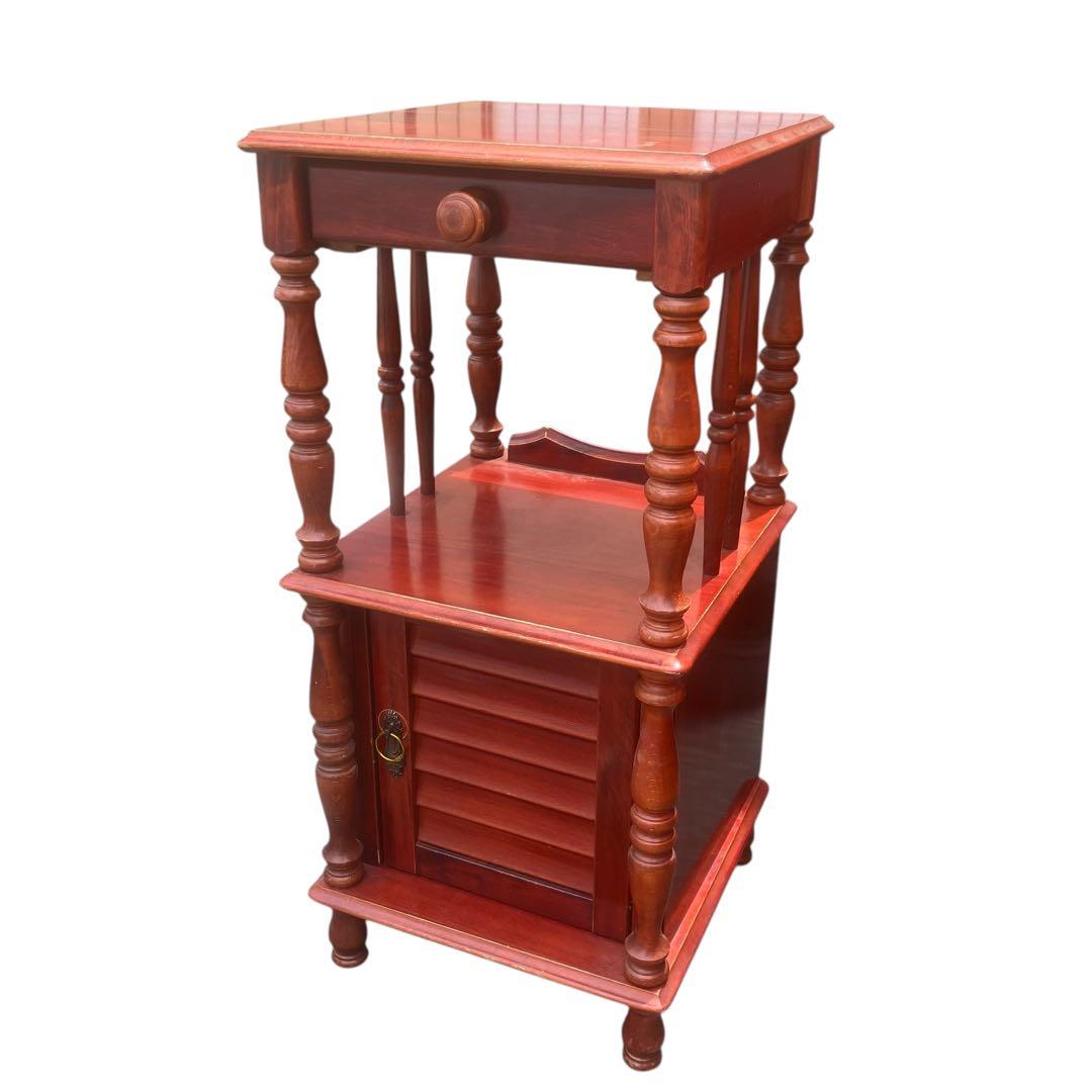 北欧風　電話台 アンティーク インテリア 引き出し 木製　オランダ製 楽天市場】電話台 ファックス台 おしゃれ スリム 日本製 引き出し 北欧