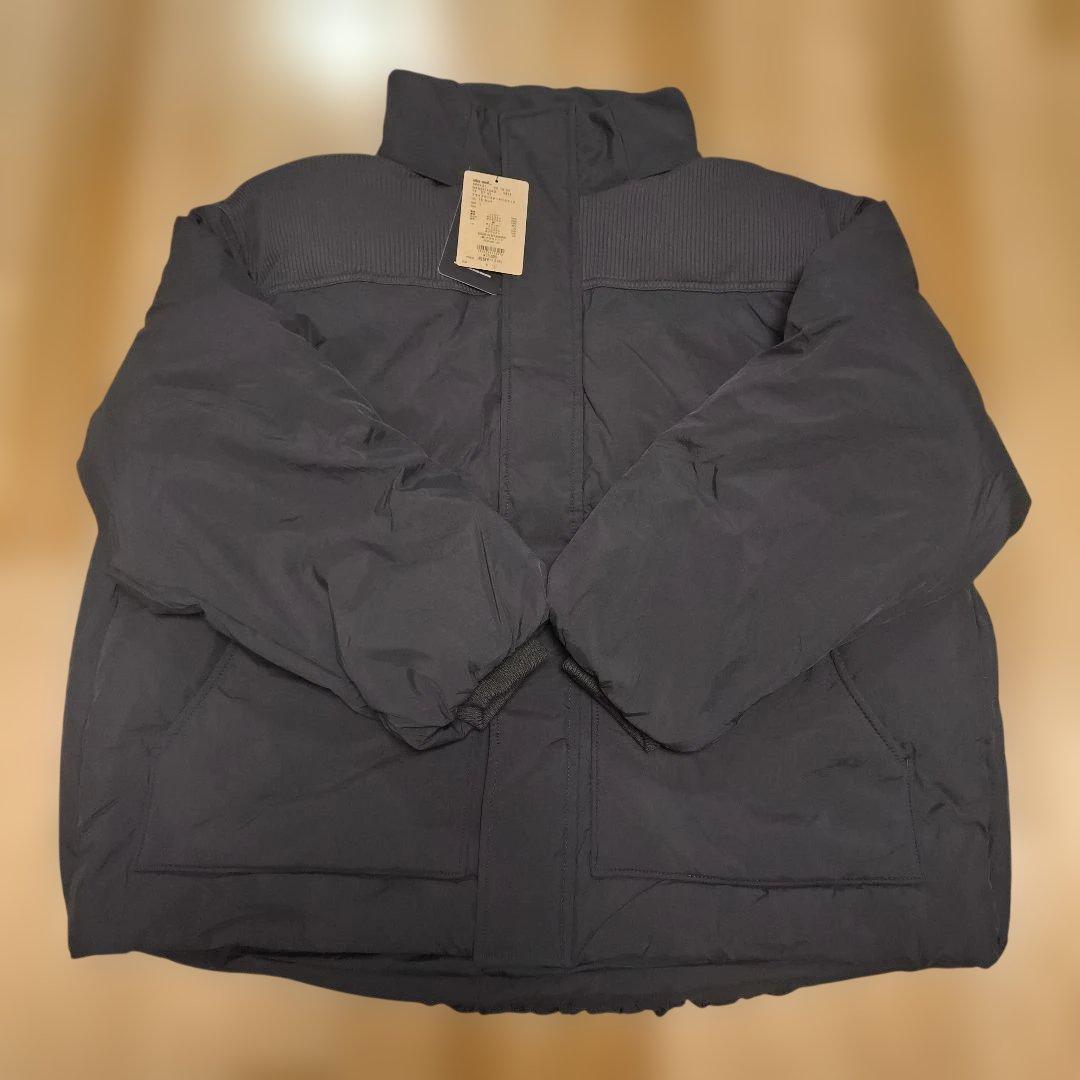 ニコアンド アライドモンスター切り替えジャケット チャコール Lサイズ