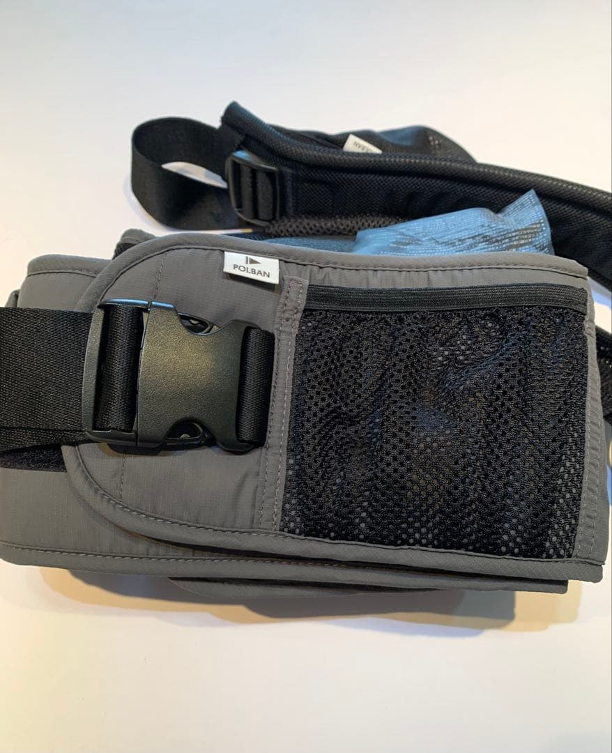 1回使用 ポルバン ヒップシート グレー シングルショルダー付】の通販