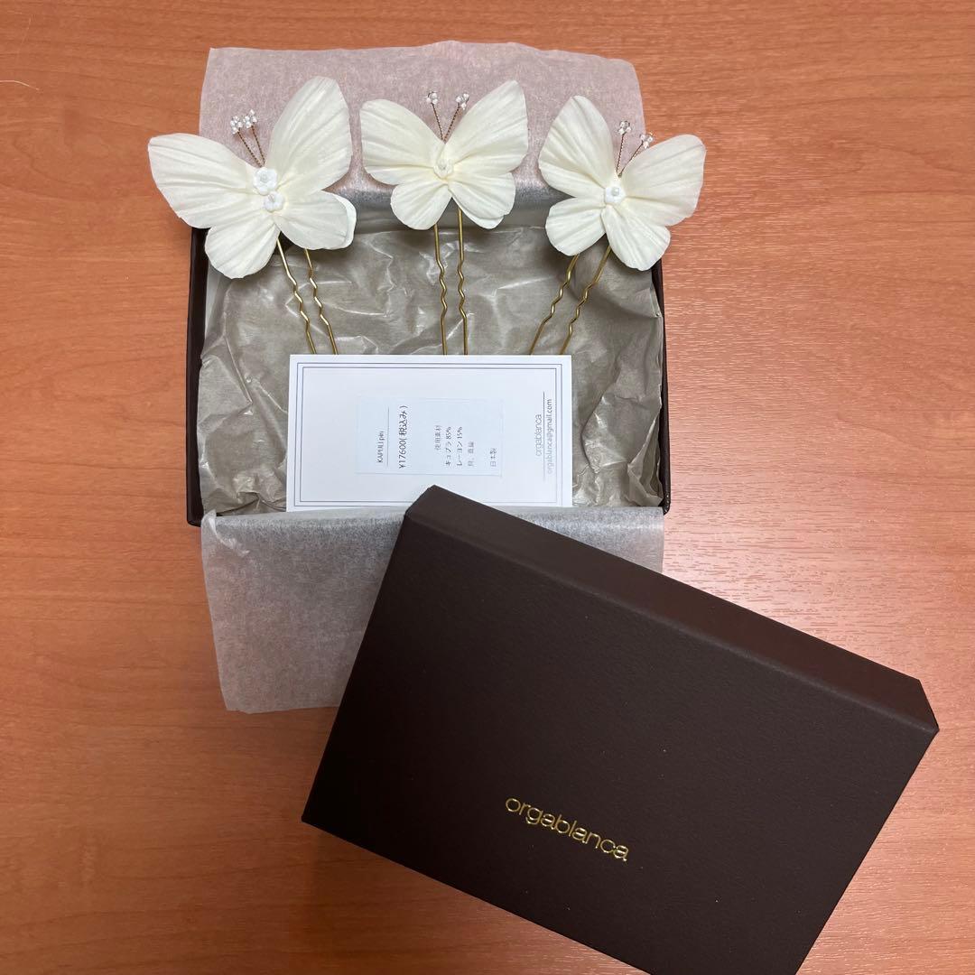 orgablanca オルガブランカ　カプリピン おしゃれ花嫁様ウエディングアクセサリー＆ドレスレンタル|orgablanca