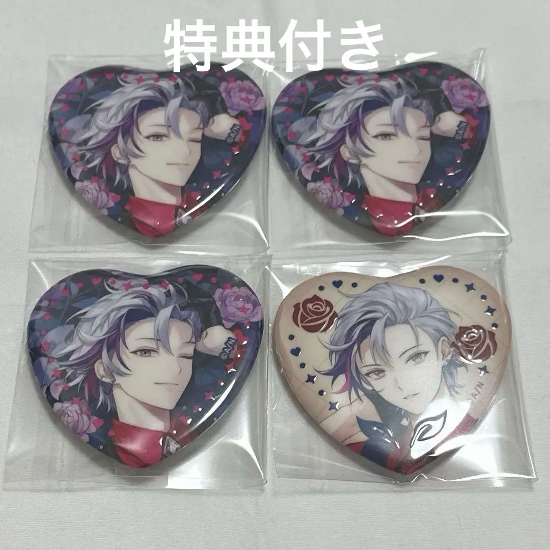 Rose Valentine ランダムハート型缶バッジ 不破湊 - メルカリ
