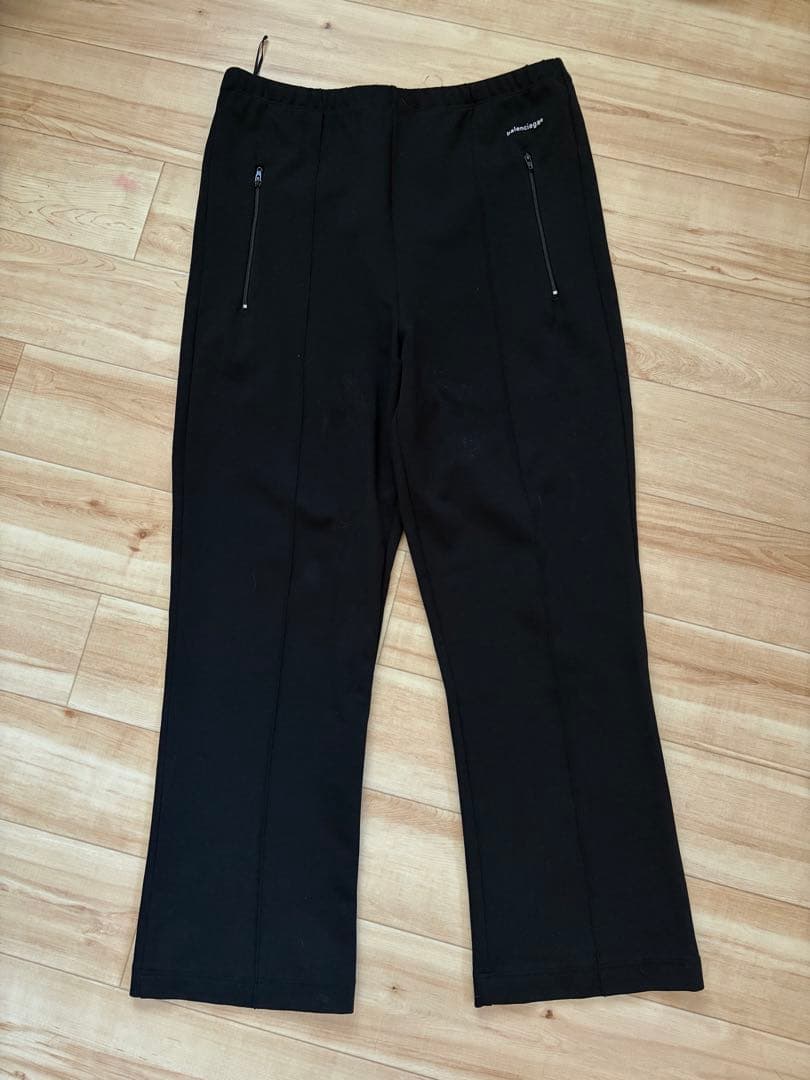 Balenciaga トラックパンツ 17fw 送料込+BALENCIAGA+Cut-up トラックスーツ パンツ (BALENCIAGA