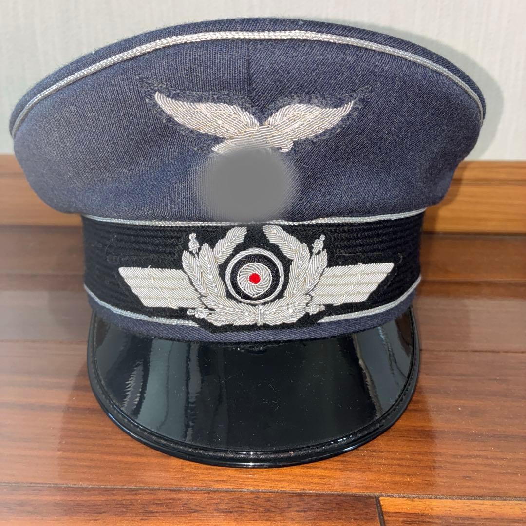 ドイツ軍 ドイツ空軍 制帽 57cm Amazon | WWII ドイツ国防軍将校制帽 ドイツ軍 復刻モデル品 (頭囲58cm