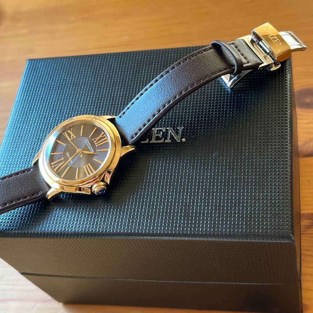 専用】CITIZEN シチズンエル L ROUND コレクション ブラウン - メルカリ