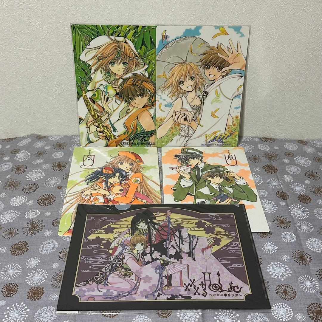 CLAMP四 下敷き クリアファイル セット すみっコぐらし ダブルクリアホルダー インデックス FA07504 4ポケット