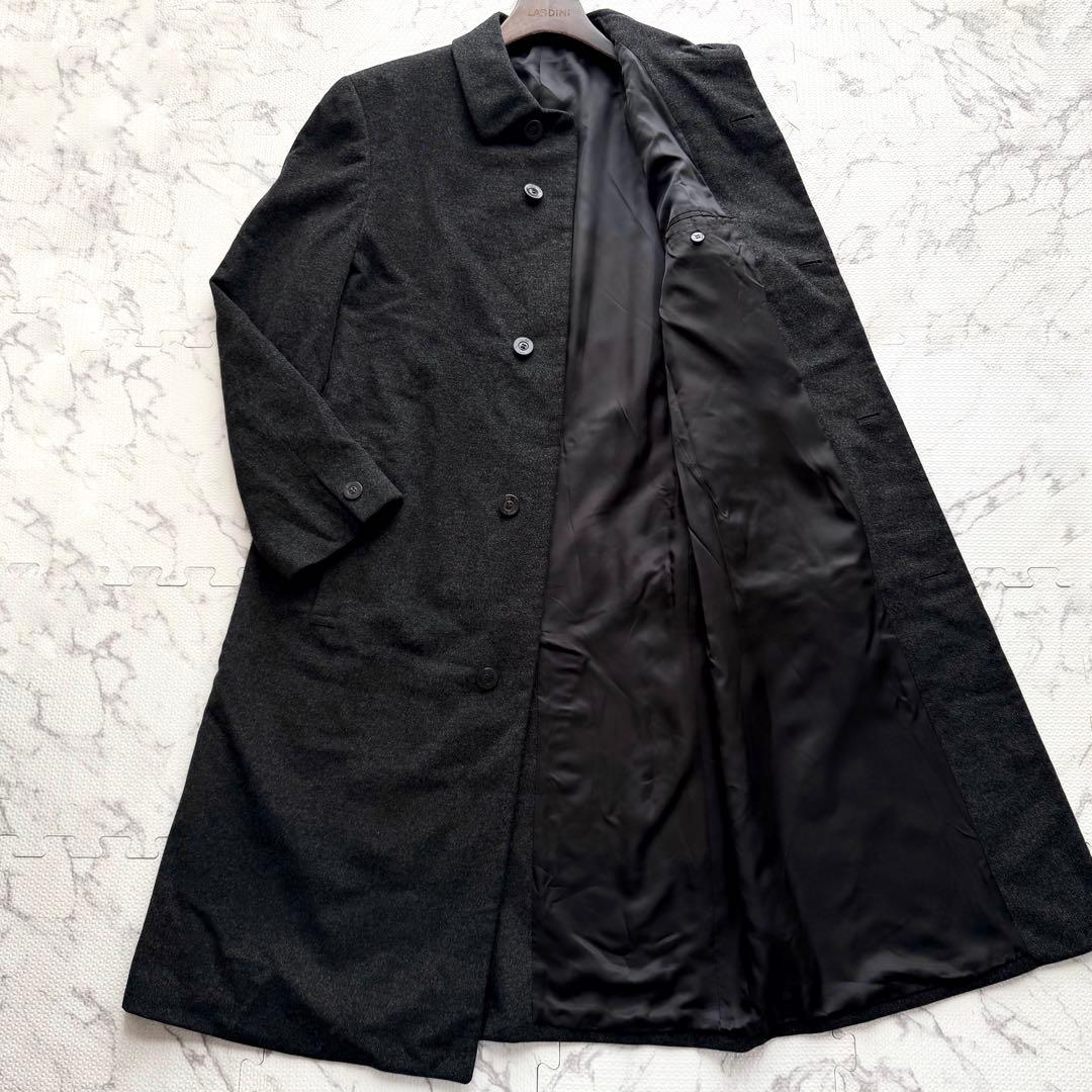 美品✨ZEGNA ゼニア ステンカラーコート ウール チャコールグレー系 L 楽天市場】【 30％OFFクーポン】Ermenegildo Zegna ゼニアコート