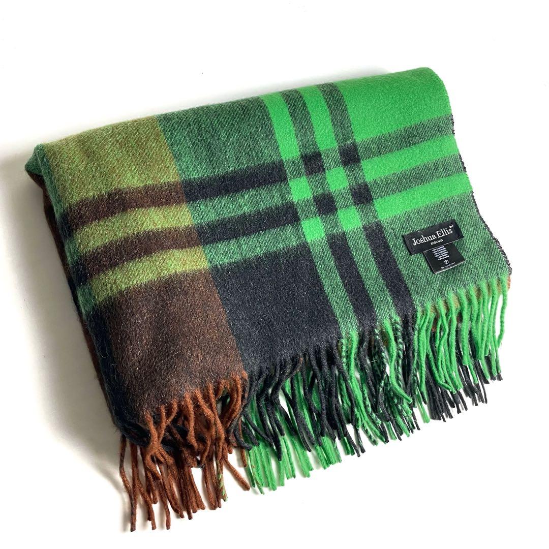 ガ*】様 Joshua Ellis カシミヤ 大判 ストール ジョシュアエリス Joshua Ellis（ジョシュアエリス） カシミア 大判 ストール CPG