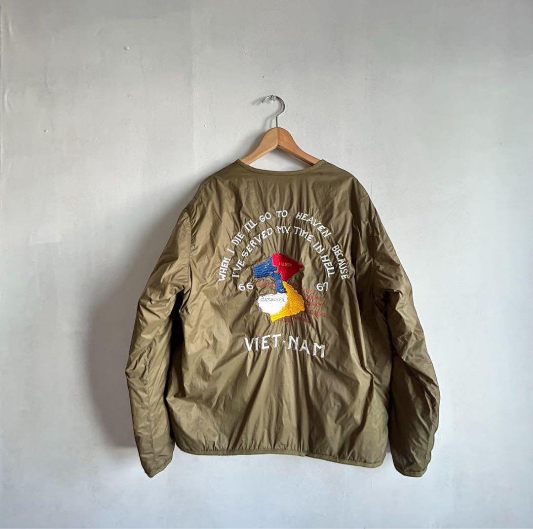 TION × beams タイオン ×ビームス ベトジャン インナーダウン - メルカリ
