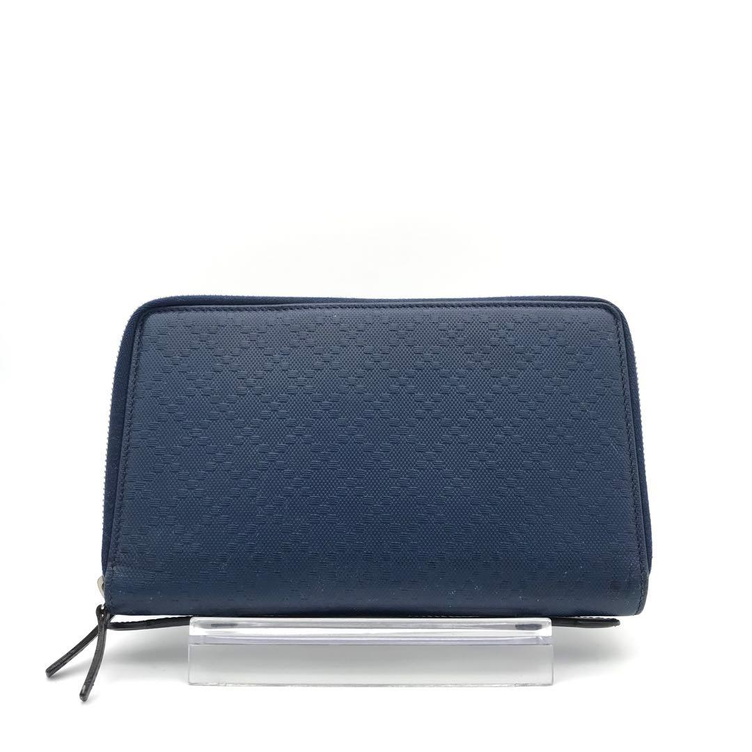 正規品　極美品　グッチ財布　グッチトラベルケース　グッチディアマン　グッチレザー GUCCI（グッチ） GUCCI 719887DJ2DG 1060 二つ折り財布 ブラック 黒