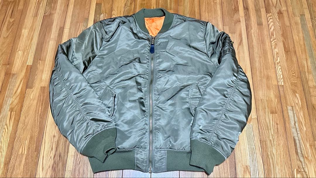 ALPHA社製 MA-1ジャケット 2XL ALPHA MA-1 FLIGHT JACKET ｜アルファ インダストリーズ