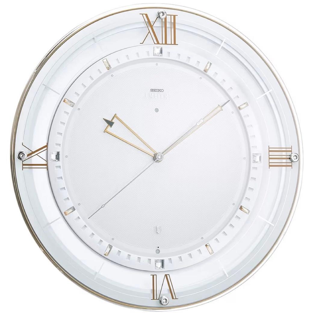 即購入⭕️ セイコー エンブレム 電波時計 壁掛け時計 HS556W 連続秒針 楽天市場】掛け時計 SEIKO ギフト包装無料 セイコークロック