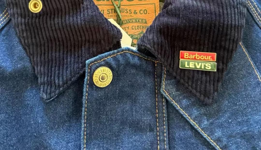 Barbour ☆Levi*s デニムカバーオール M - メルカリ
