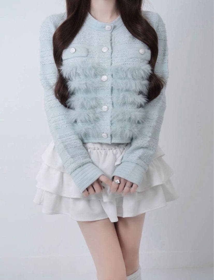 Lumignon ルミニョントップス ブルー - メルカリ