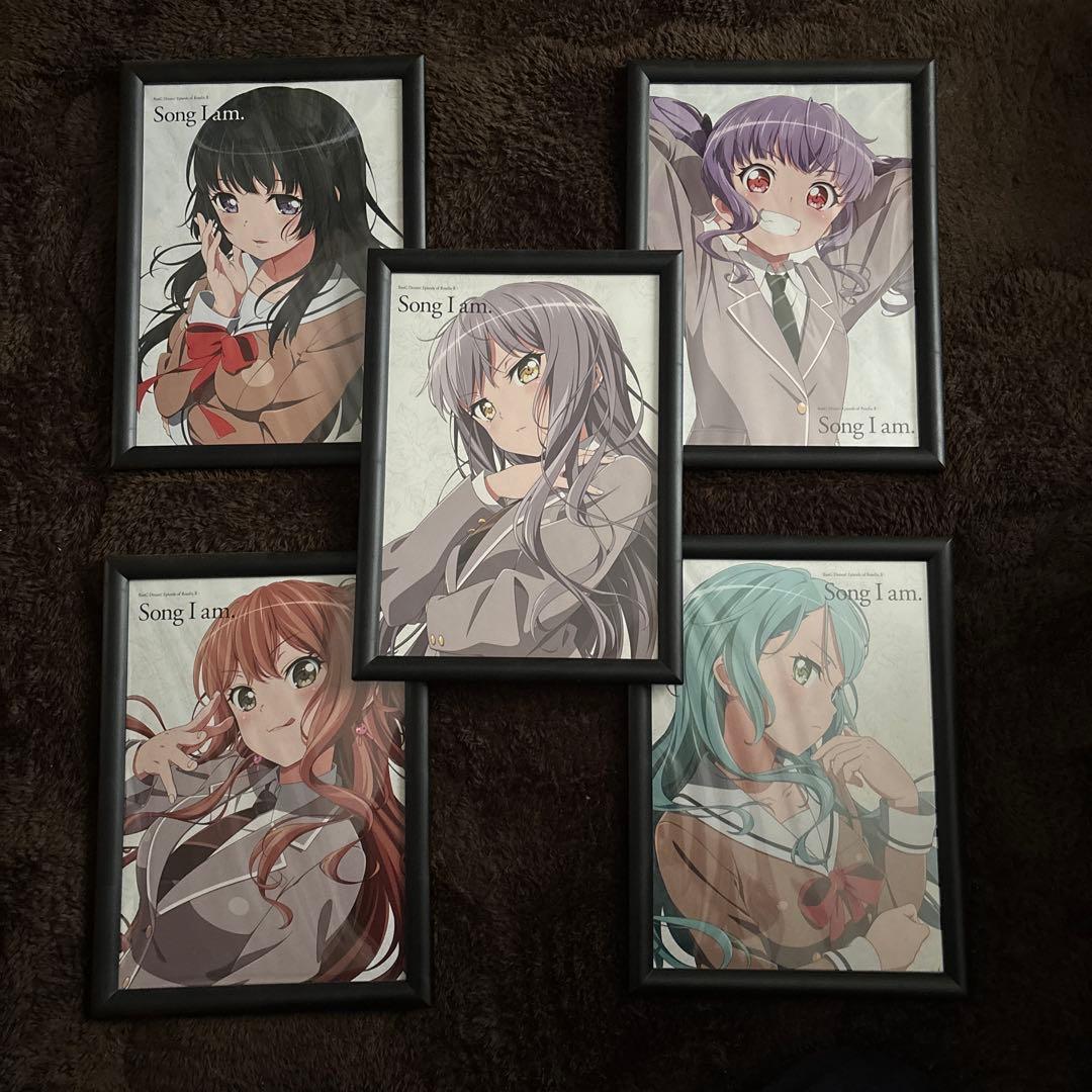 Roselia劇場版 Song I am 特典ポスター5点セット 劇場版「BanG Dream! Episode of Roselia Ⅱ : Song I am.」｜ディスコ