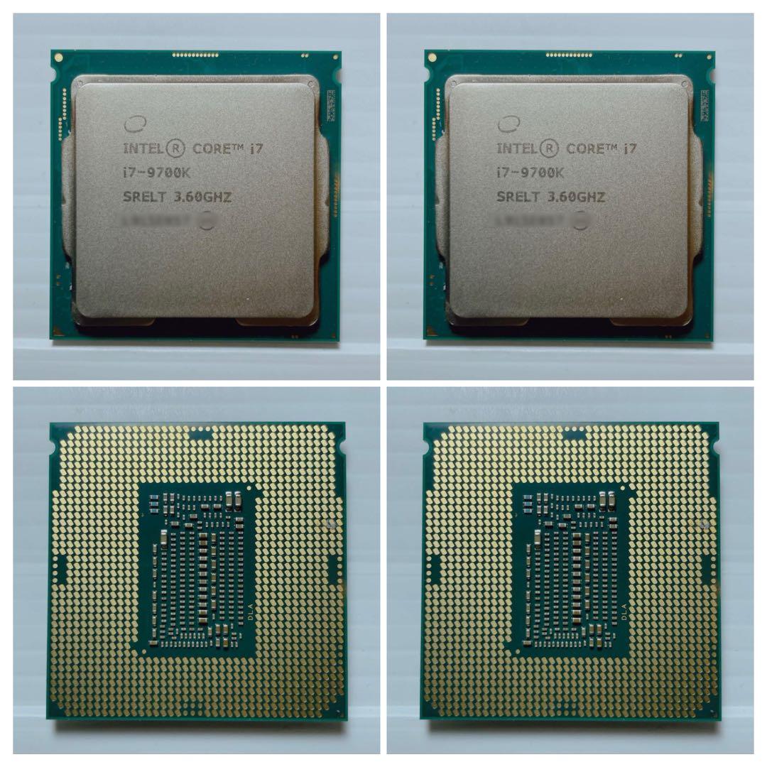 【動作確認済】 Intel Core i7-9700K ［CPU2点セット］) Amazon | INTEL Core i7-9700KF 3.6 GHz 12MB キャッシュ 8コア/8