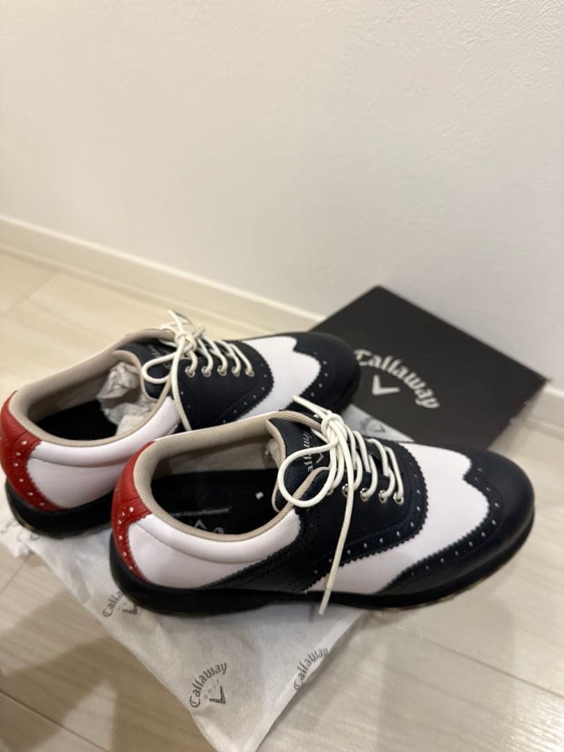 Callaway ゴルフシューズ 24センチ ウィングチップ キャロウェイ キャロウェイ アンザ C24986240 (ゴルフシューズ) 価格比較 - 価格.com