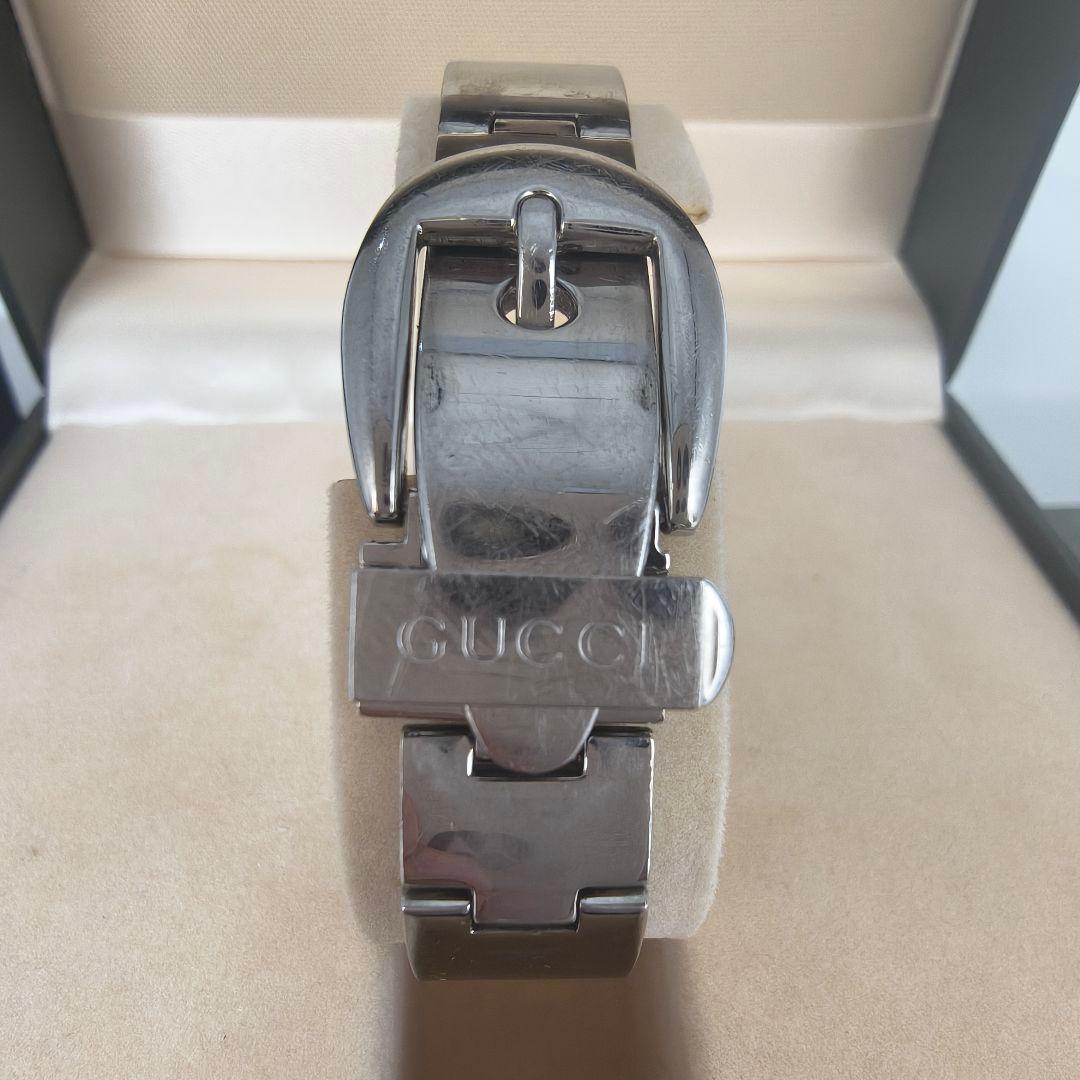 GUCCI グッチ 6700L ミラー文字盤 クオーツ バングルウォッチ 稼働品