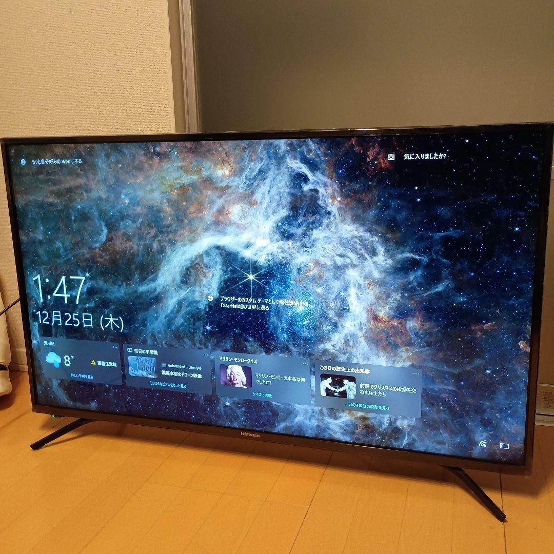 ハイセンス Hisense 液晶テレビ 43V型 43F60E 2021年製 43F60E | ハイセンスジャパン株式会社