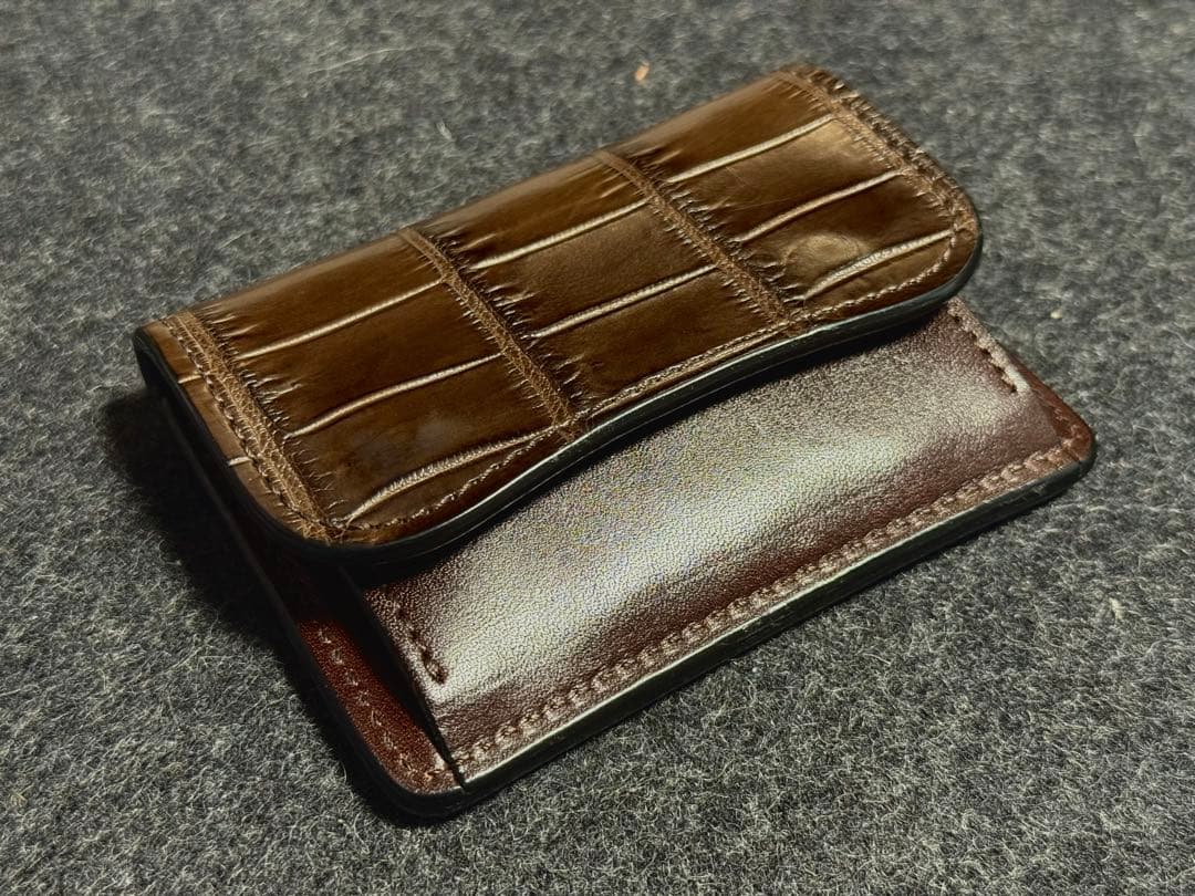 WILDSWANS タング　クロコダイル/サドル　チョコ 選べるノベルティ付】ワイルドスワンズ クロコダイル タング コイン