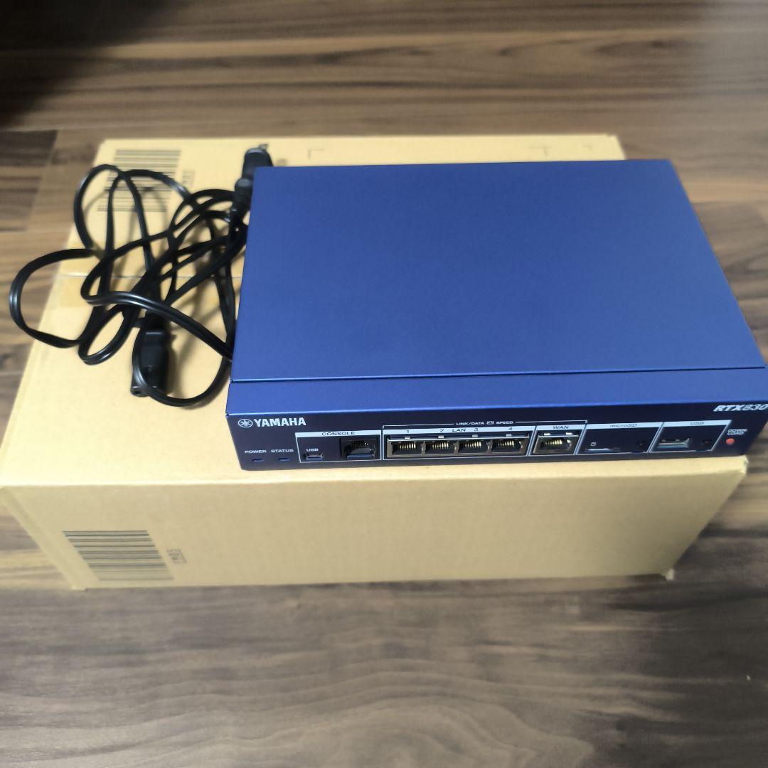 YAMAHA RTX830 有線LANルーター - メルカリ