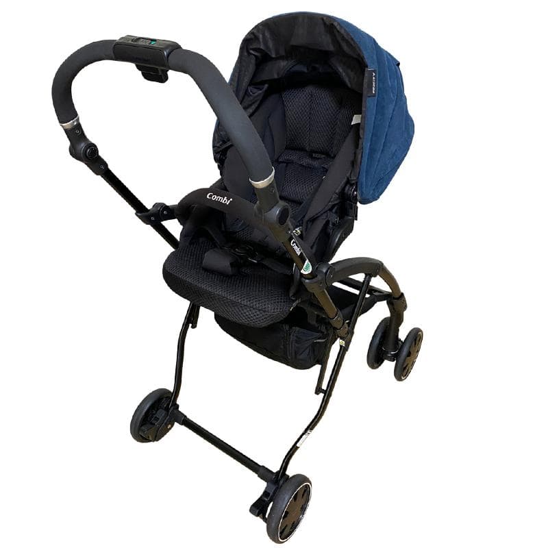 美品】コンビ ベビーカー アット ネイビー 数量限定モデル A型