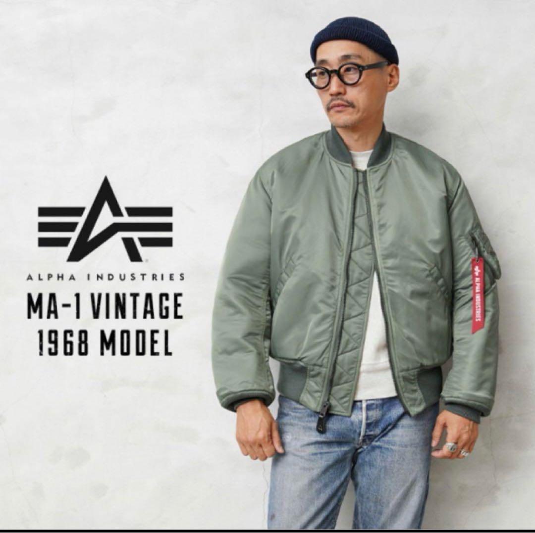 ALPHA INDUSTRIES MA-1 VINTAGE 1968 MODEL - メルカリ