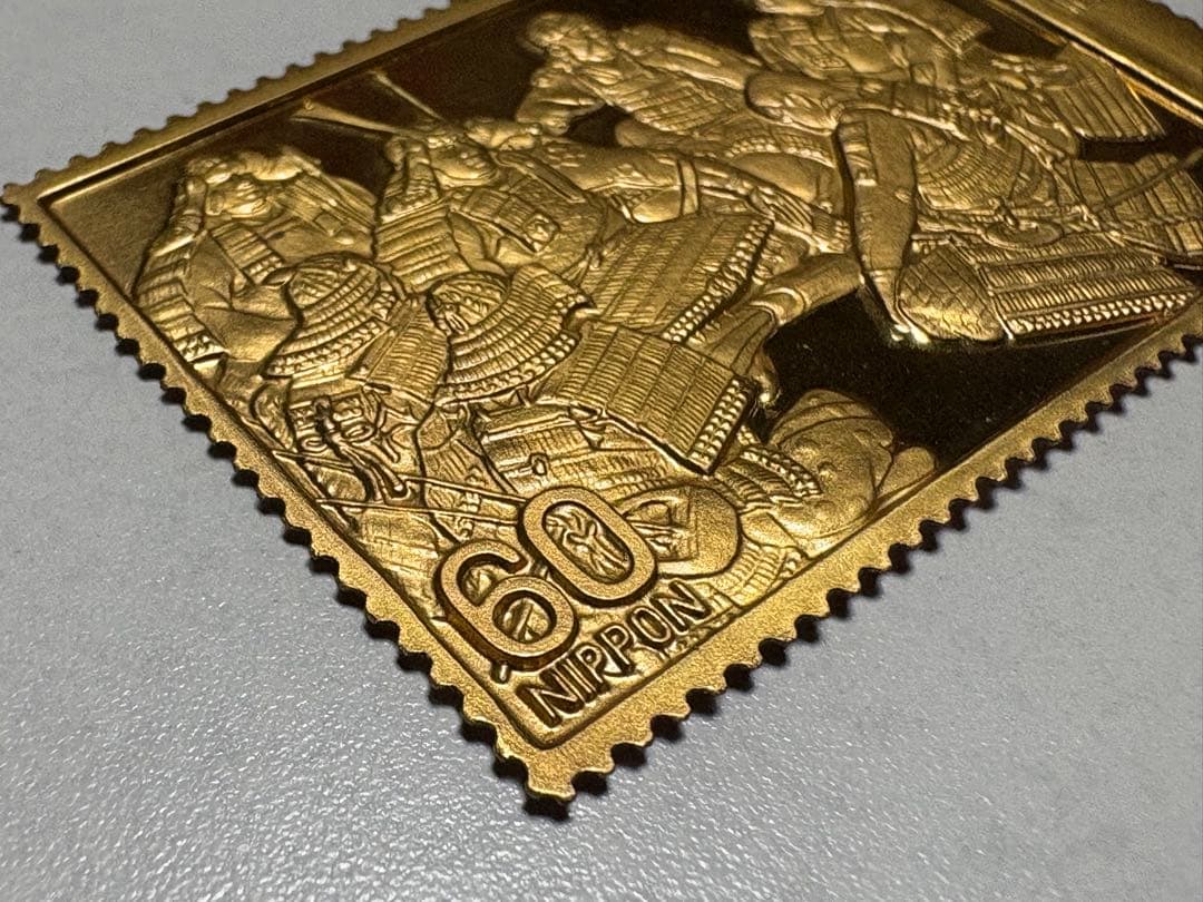 希少　松本徽章工業　純金　金属工芸品　4.98g 純金/純銅