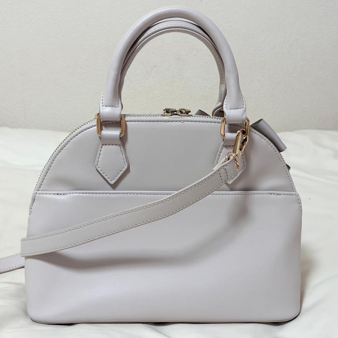 ビジューキルティングハンドバッグ ピンク - メルカリ