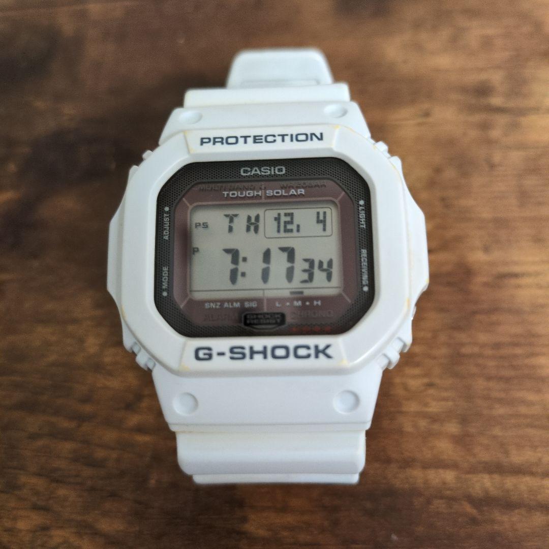 G-SHOCK GW-M5610LG-8JF ブリザードホワイト G-SHOCK カシオ ソーラー電波時計 GW-M5610LG-8JF : Piccoli-punti