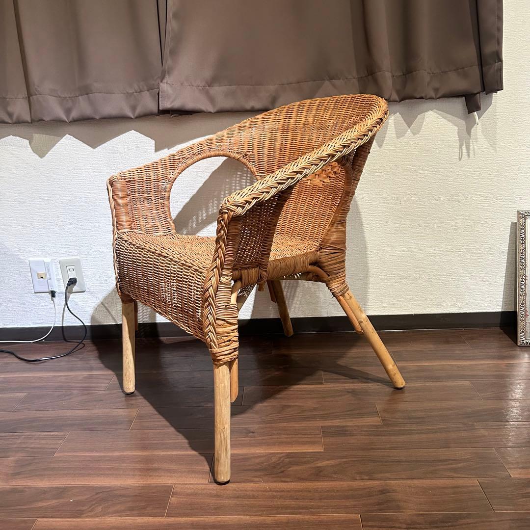 イケア アーゲン ラタンチェア IKEA AGEN - メルカリ