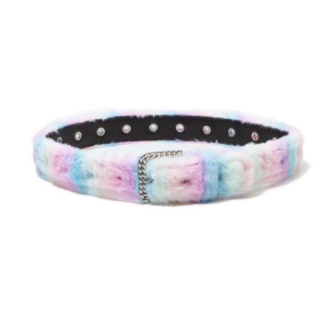 afb ベルト ファー Mサイズ AFB ファーベルト 黒 - メルカリ