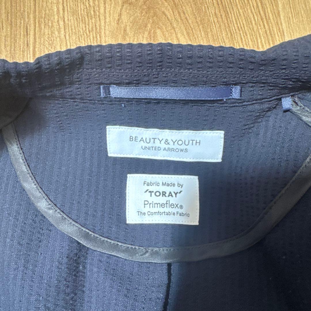 【美品】BEAUTY&YOUTH BY ”TORAY” シアサッカーセットアップ