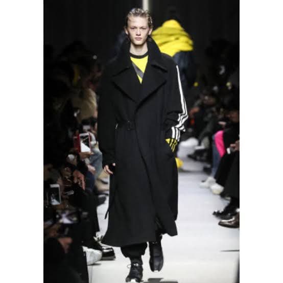 Y-3 ヨウジヤマモト オーバーサイズ コート ウールコート 18AW - メルカリ