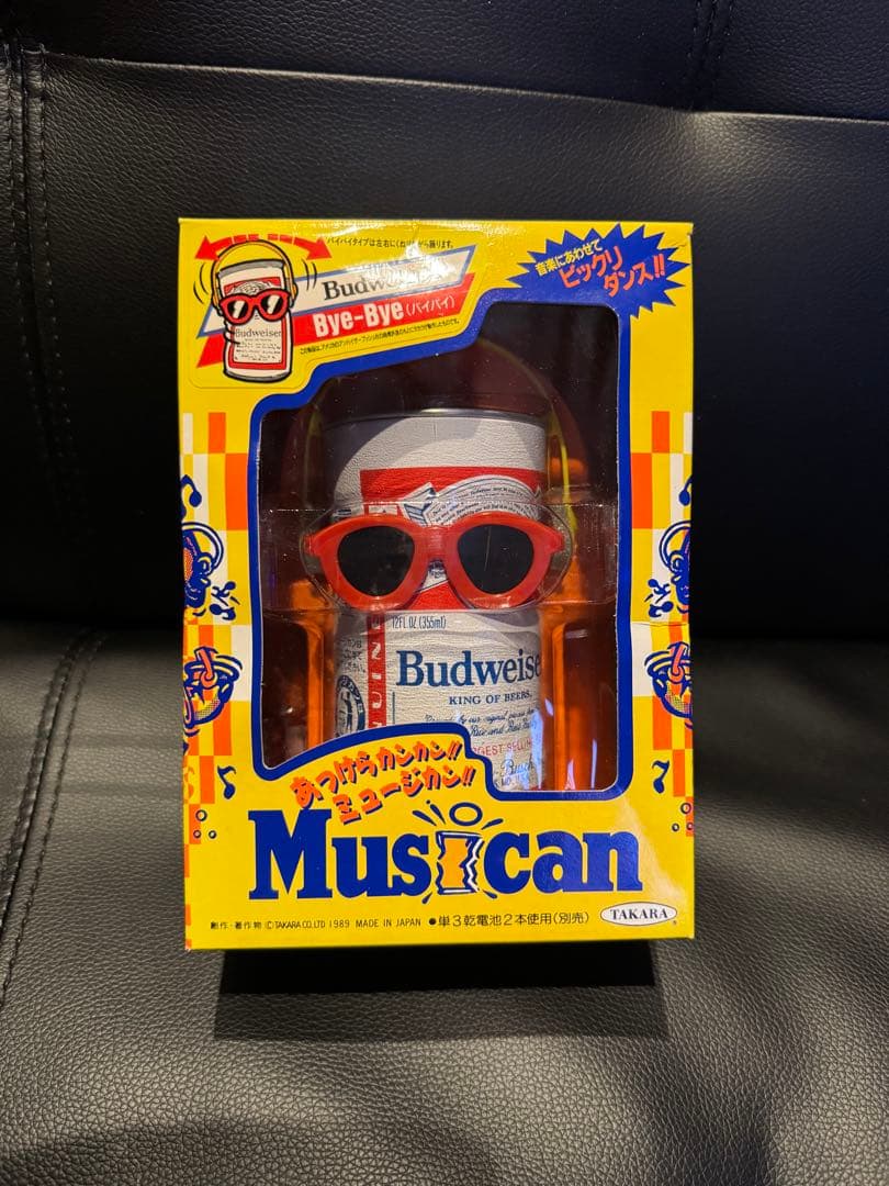 ミュージカン　バドワイザー ミュージカン MUSICAN Budweiser バドワイザー 新品未開封 レトロ玩具