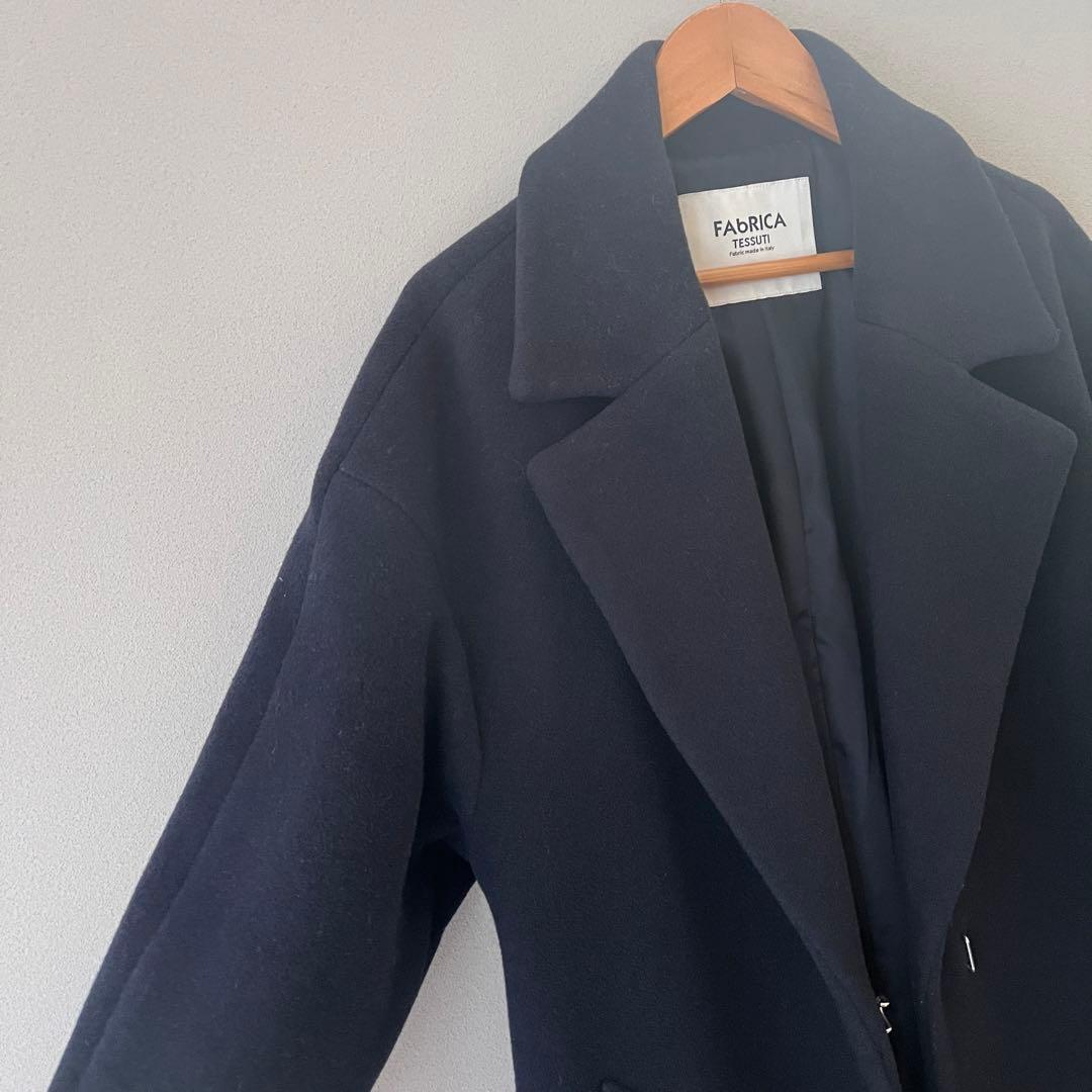 green label relaxing FAbRICA ロングチェスターコート - メルカリ