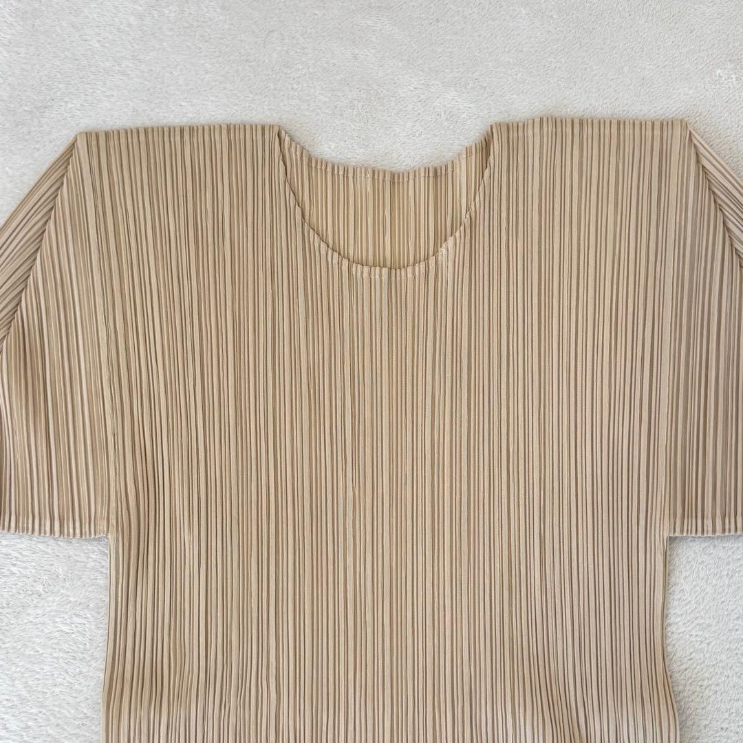 極美品✨PLEATS PLEASE プリーツ 長袖 Tシャツ オーバーサイズ - メルカリ
