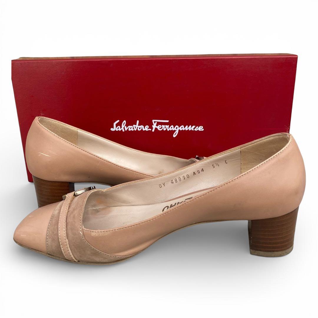 SALVATORE FERRAGAMO ガンチーニ 5 1/2 C 23.5cm - メルカリ