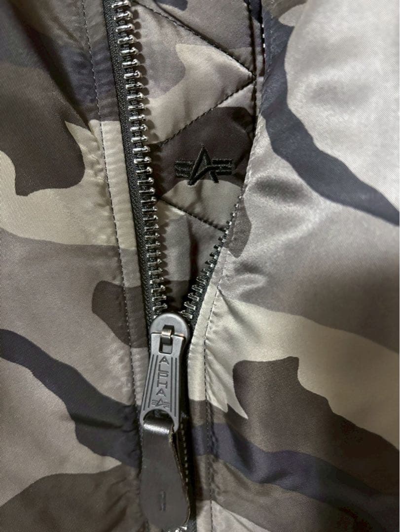 5XL希少サイズ】ALPHA INDUSTRIES MA-1 迷彩グレー - メルカリ