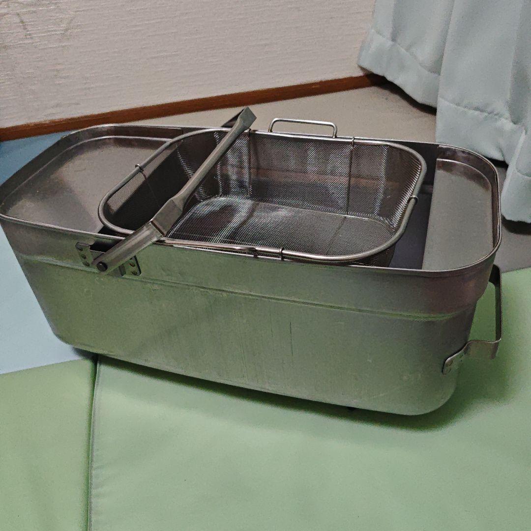 業務用 フライヤー 油受け　tanico　新品 フライヤー用 油切り フライヤー 網セット 油受け 油切 油受 受け 業務
