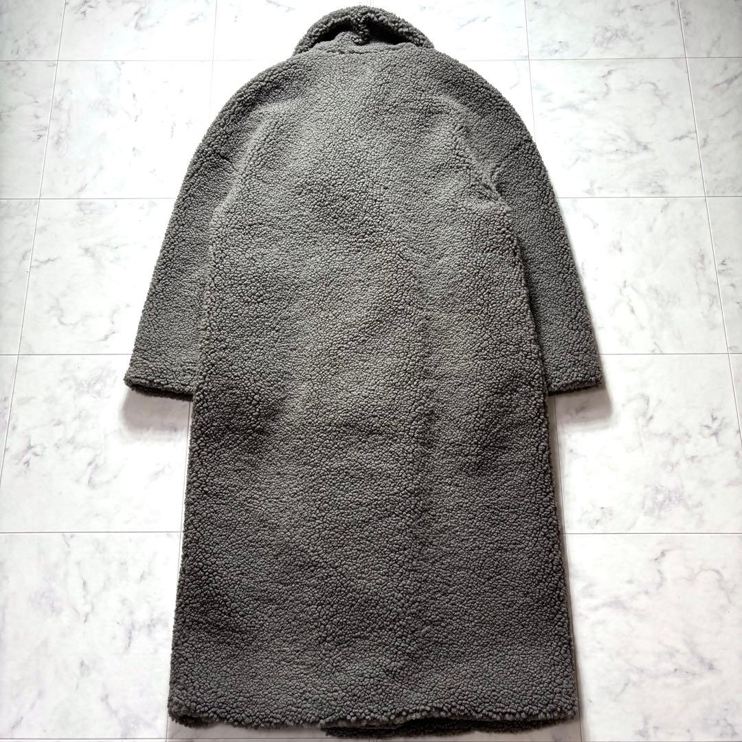 極美品✨ザラ ダブルブレスト フェイクボアコート テディベアコート