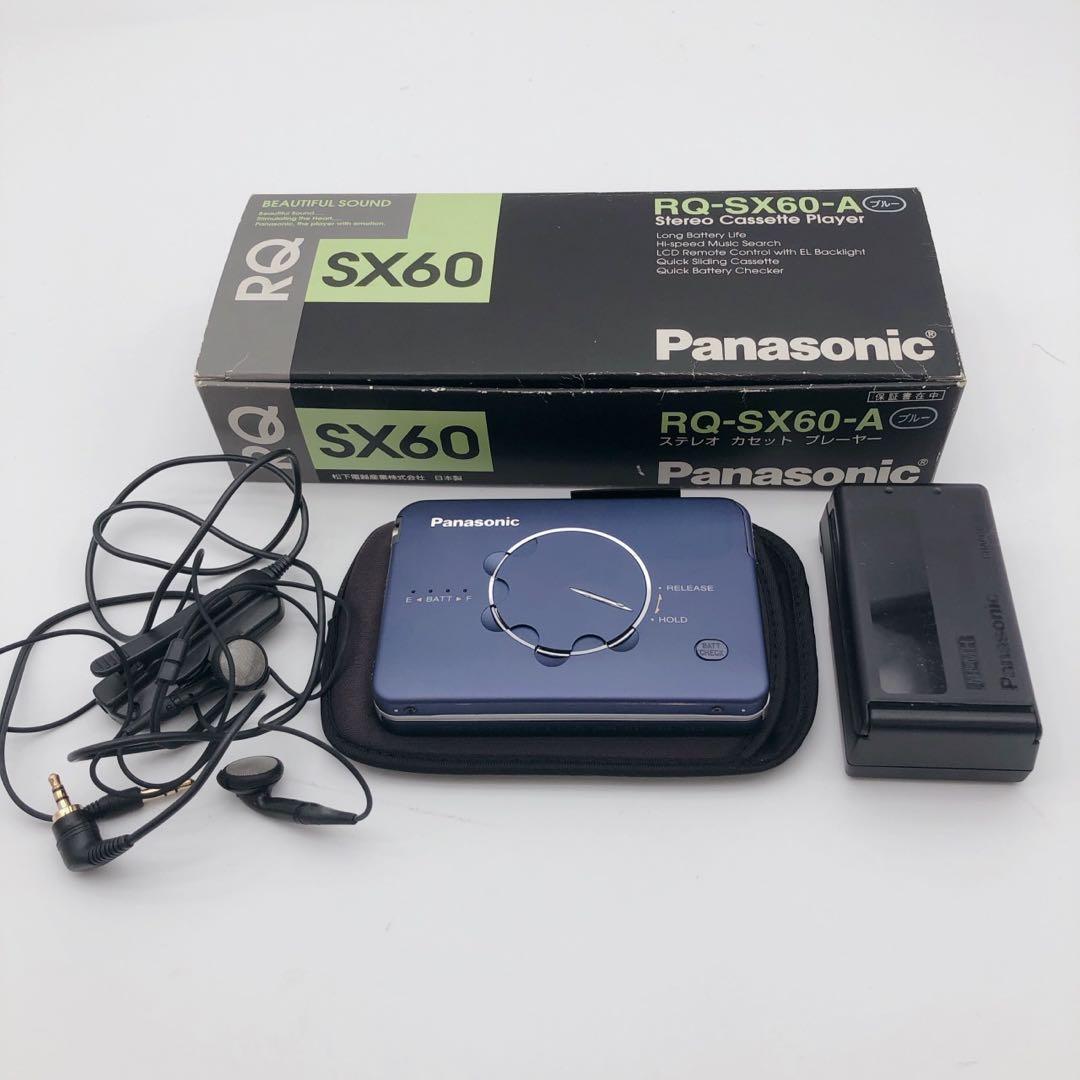 Panasonic ステレオカセットプレーヤー RQ-SX60-A Panasonic RQ-SX60 ▷ Walkman.land