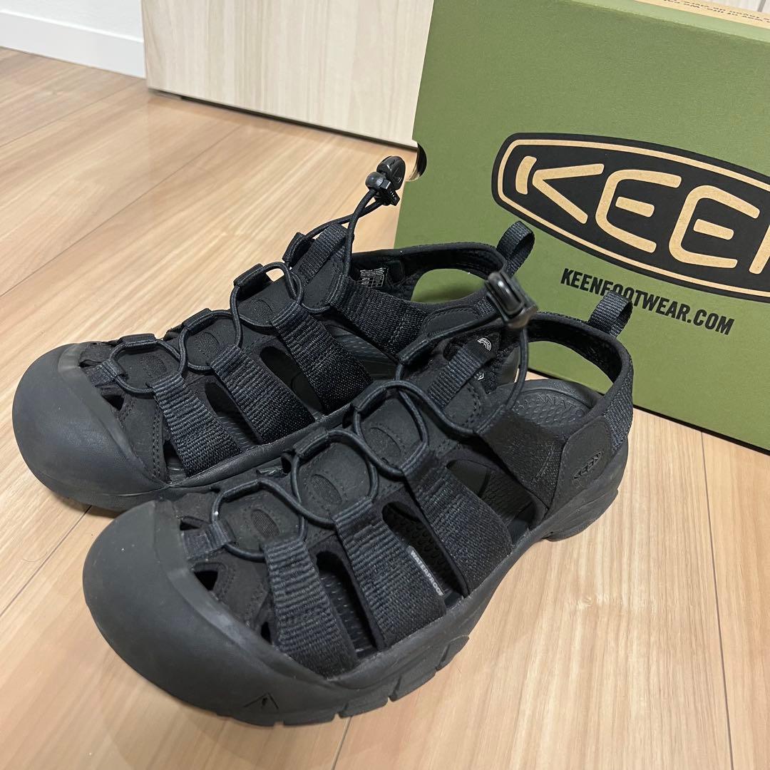 NEEN スポーツサンダル　サンダル　トリプルブラック　27.5㎝ 楽天市場】【ラスト1点】キーン ニューポート H2 KEEN NEWPORT H2